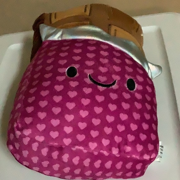 Cute Chocolate Bar 12 inches Plush Pillow Preloved - Picture 4 of 4